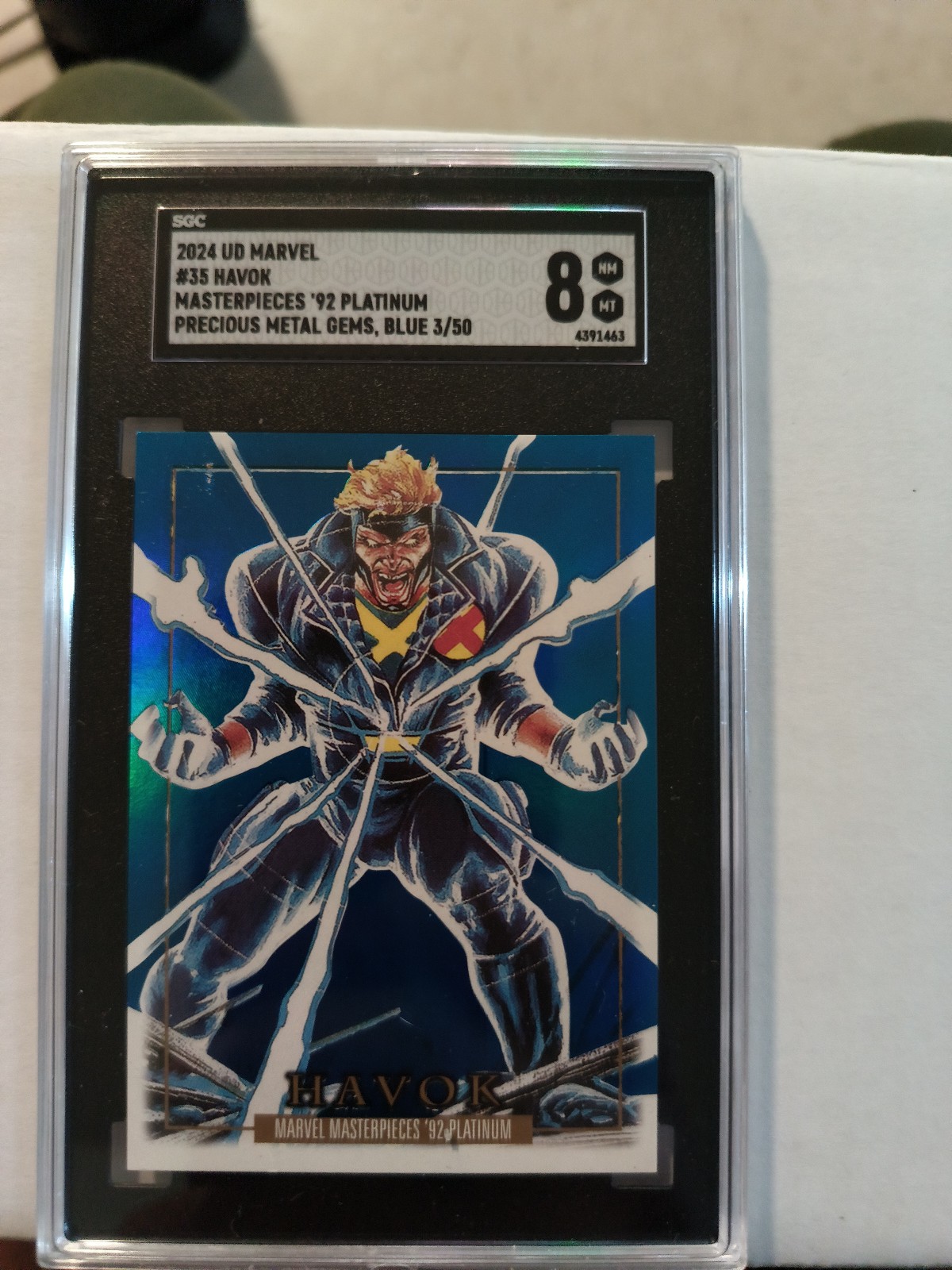 Marvel beginnings havoc pmg sgc 8 3/50