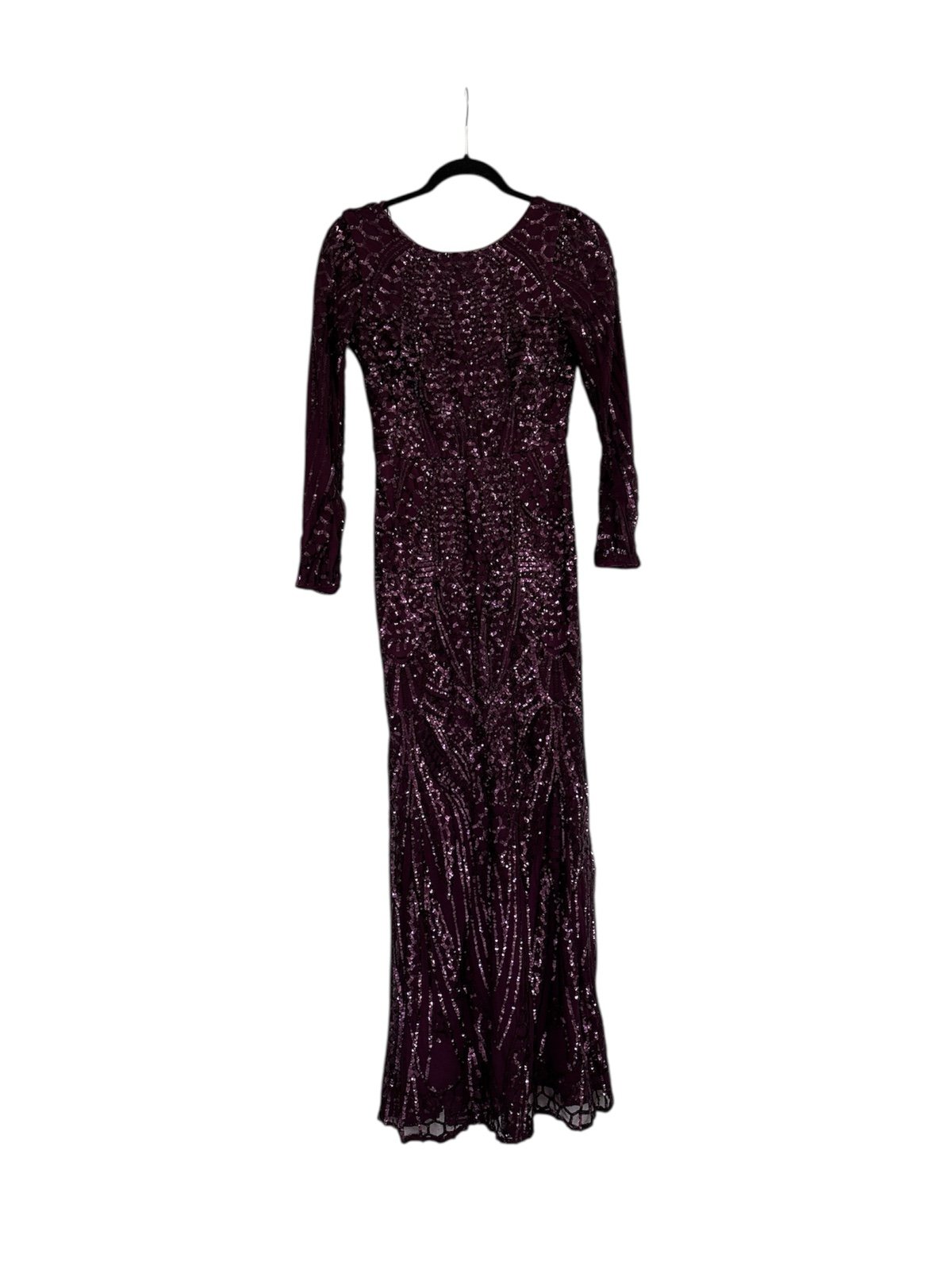 Nightway Sequin Gown sz 2