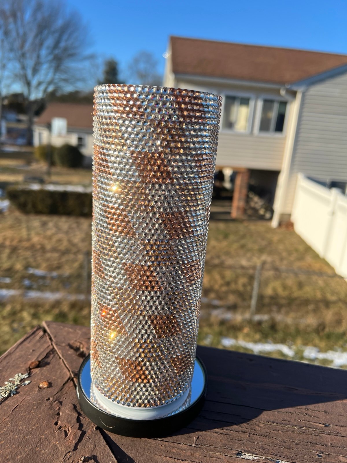 20oz Rhinestone Tumbler