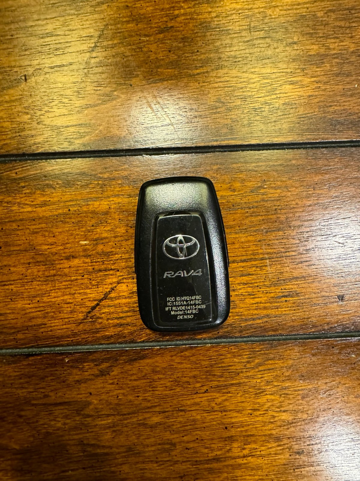Toyota Rav4 smart key