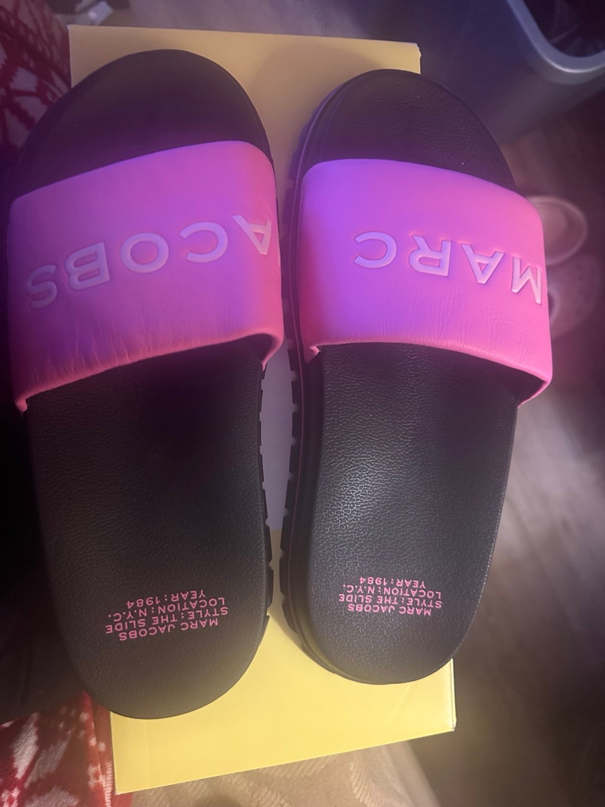 Marc Jacobs The Slide - Pink Size 9
