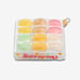 Anthropologie New Box Of Macaroons Dessert Hand Blown Glass Ornament