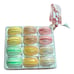 Anthropologie New Box Of Macaroons Dessert Hand Blown Glass Ornament