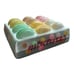 Anthropologie New Box Of Macaroons Dessert Hand Blown Glass Ornament