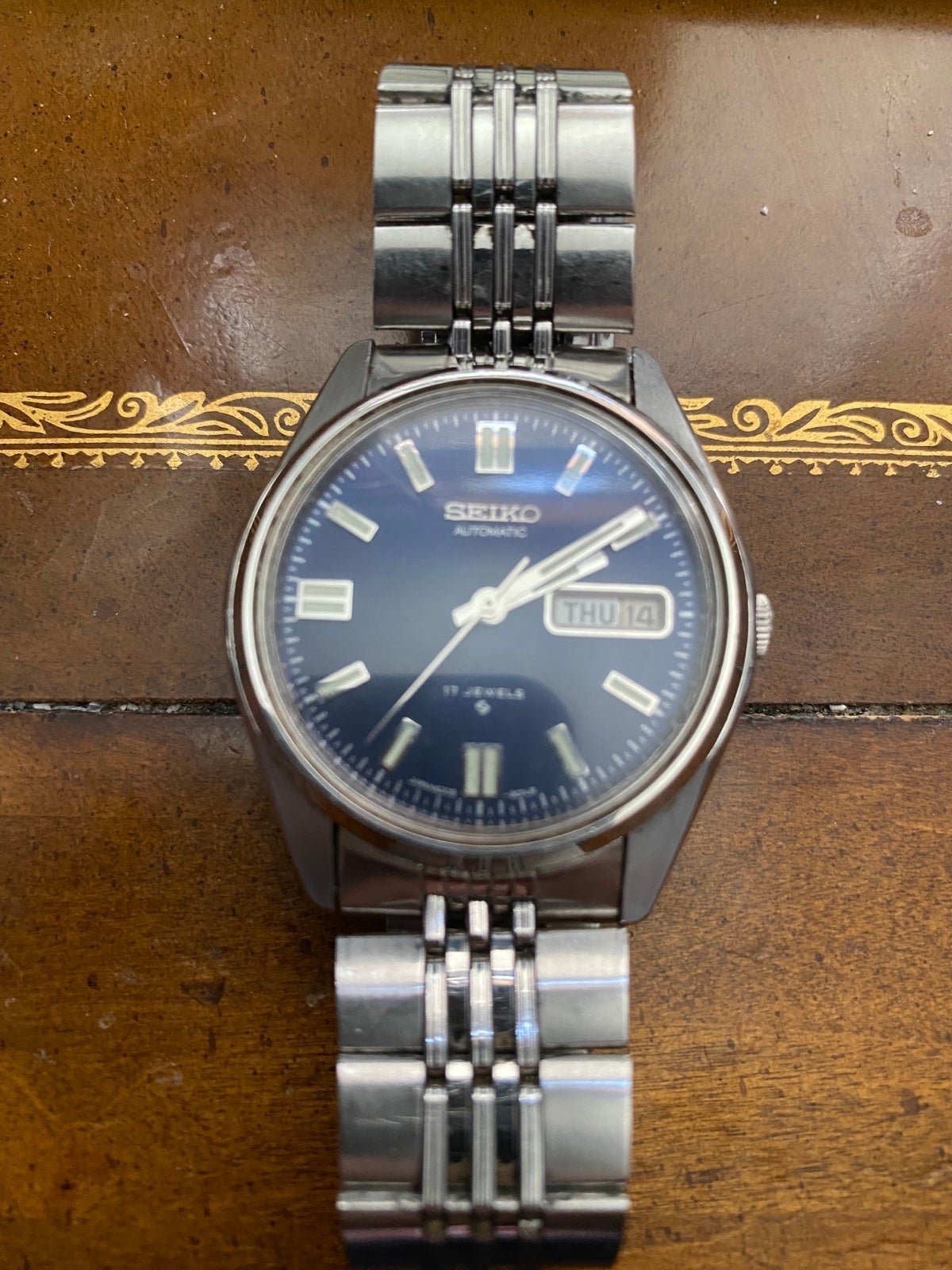 Seiko 6309-8019 Blue Automatic