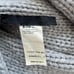 Les Copains Cashmere Gray Cable Knit Turtleneck Sweater L