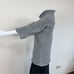 Les Copains Cashmere Gray Cable Knit Turtleneck Sweater L