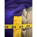 Nike Dri Fit LSU Golf Polo Tigers Purple Athletic Golf Collared Shirt Mens XL