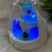 Hallmark 2010 Frosty Falls Penguins Light Sound & Motion Christmas Tree Ornament
