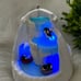 Hallmark 2010 Frosty Falls Penguins Light Sound & Motion Christmas Tree Ornament