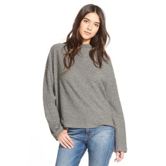 Madewell Ribbed Funnelneck Top