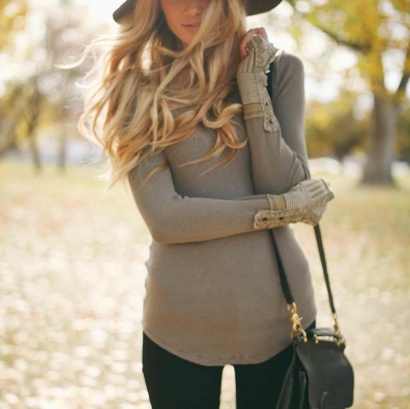 RARE Free People Kyoto Cuff Thermal M