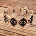 Sterling Silver Victoria Cony Taxco Mexico Assymetrical Polygon Bracelet
