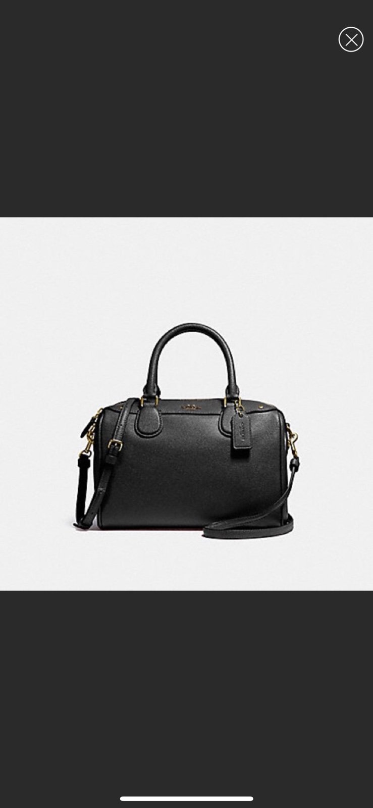 Brand new coach cross body bag