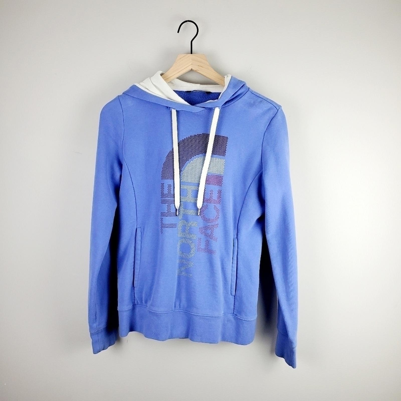 The North Face Blue Sweatshirt Hoodie Small