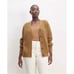 Everlane The Felted Merino Cardigan Deep Camel S