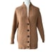 Everlane The Felted Merino Cardigan Deep Camel S