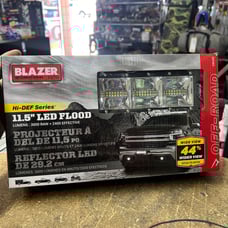 BLAZER 12V LED LED FLOOD Light Bar 11.5 CWL523 LUMENS: 3000 RAW + 2400 - NEW