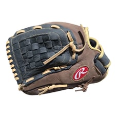 Rawlings RBG36BC 12.5 Leather Zero Shock Baseball Glove Left Hand Throw LHT