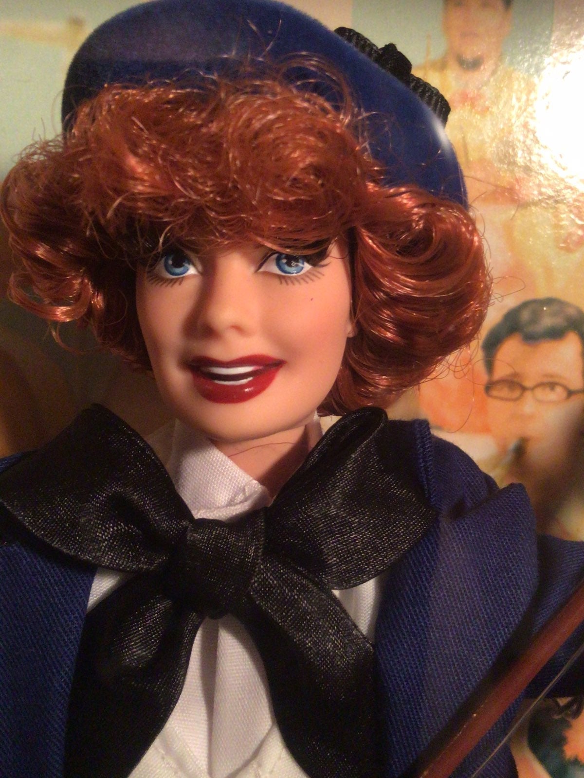 Barbie i love lucy pink label