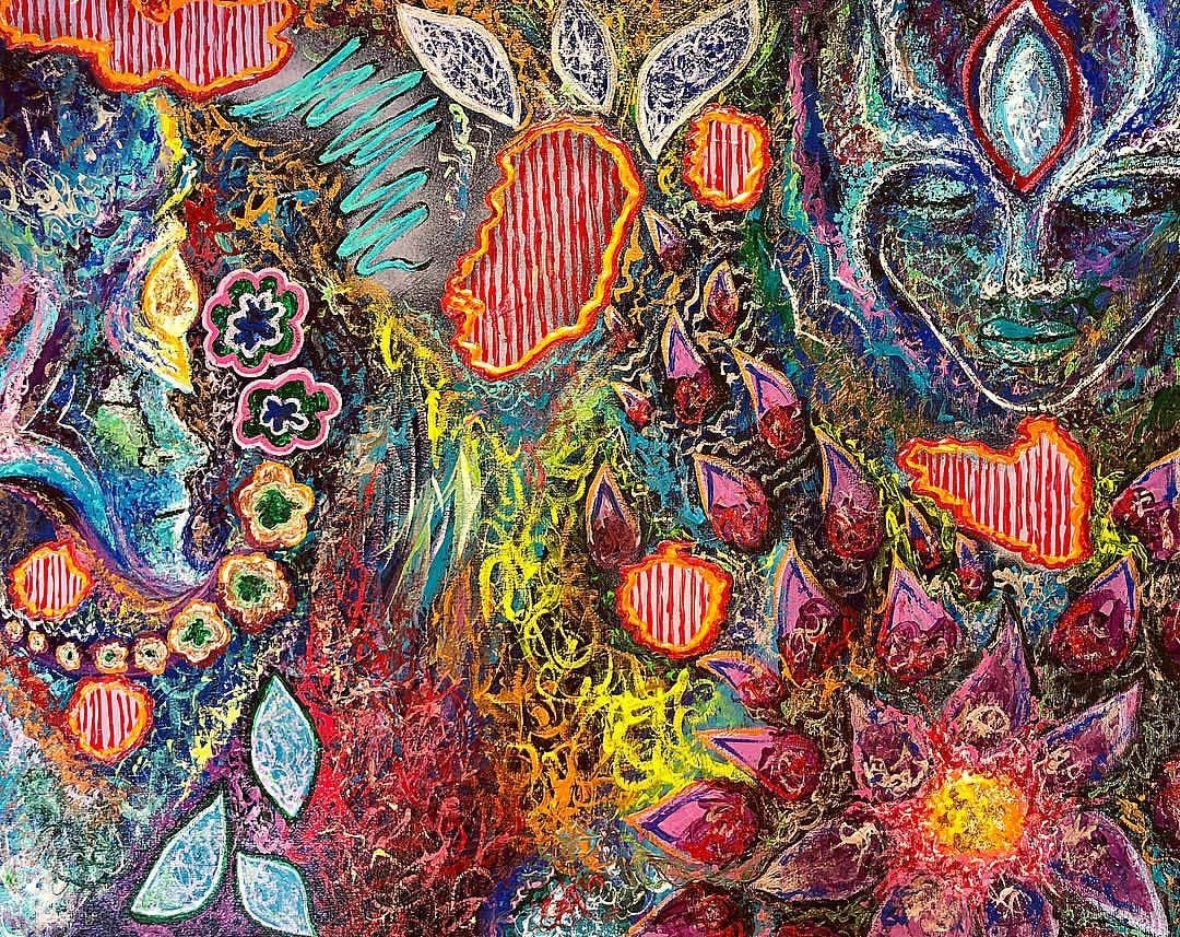 Handmade Trippy Psychedelic Art