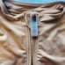 NWOT Skims Swim Zip Front Long Sleeve One Piece - Almond Size Medium
