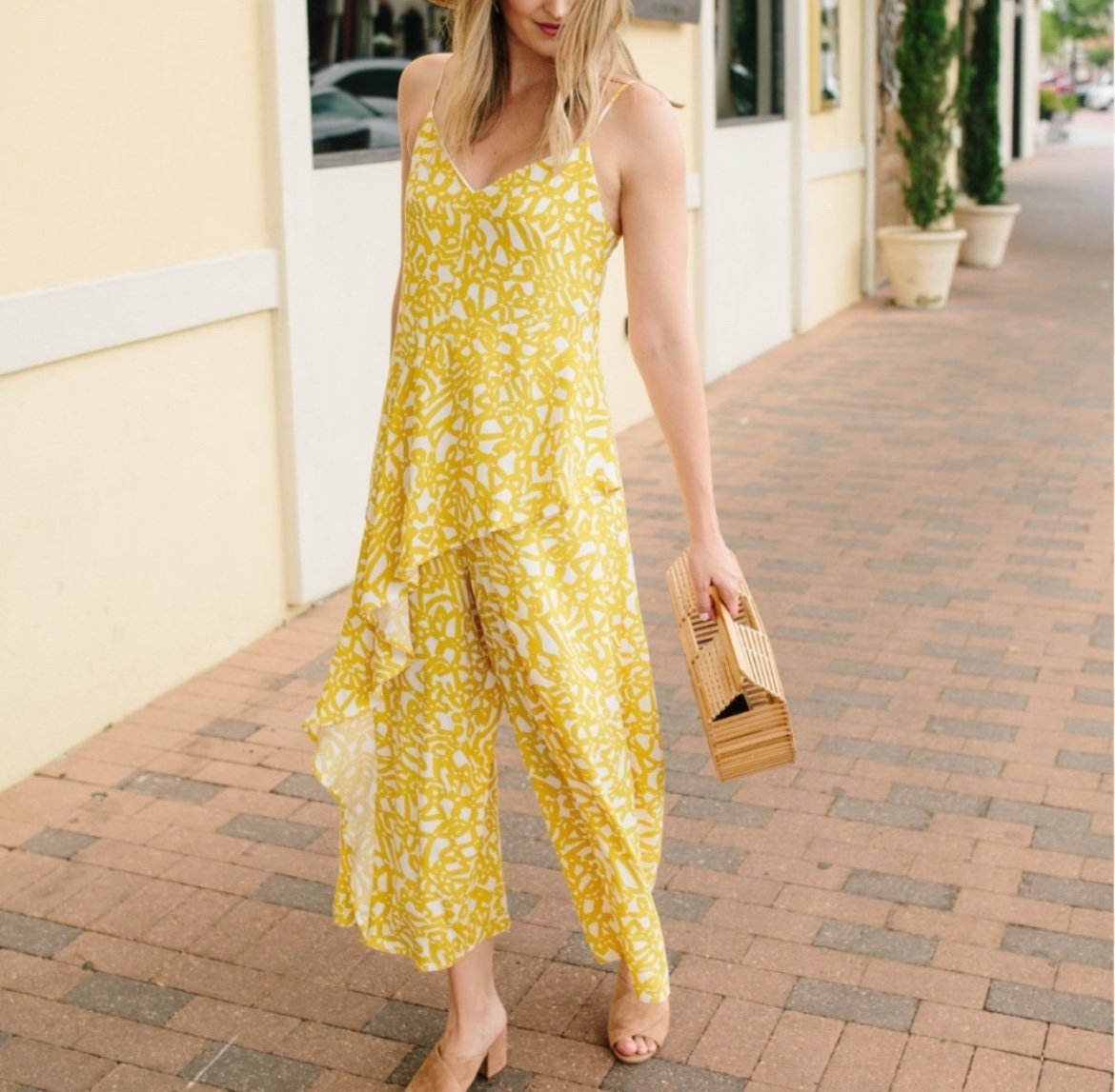 Anthropologie Maeve Day Trip Jumpsuit