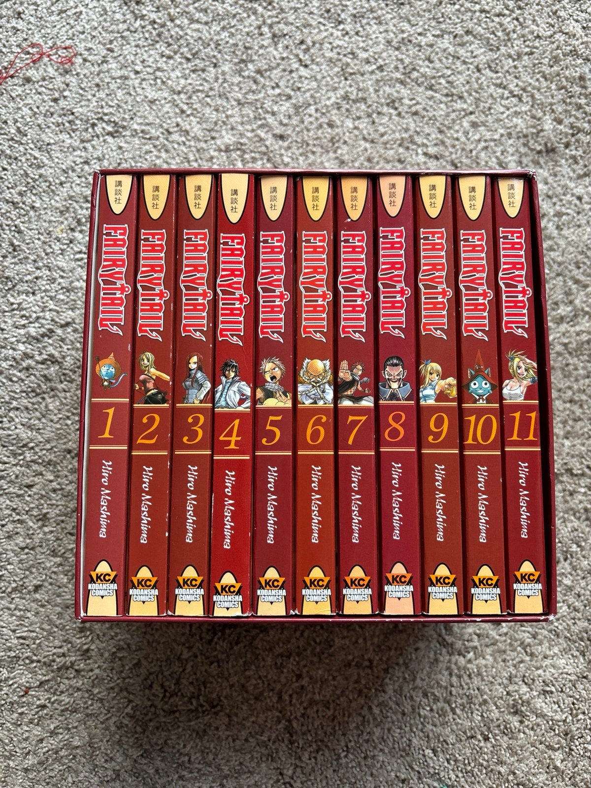 Fairy tail manga box set 1