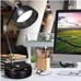 OttLite 18 Modern Adjustable 3-Color LED Table Lamp Black New