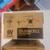 DURACELL 9V Battery Box of 24
