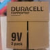 DURACELL 9V Battery Box of 24