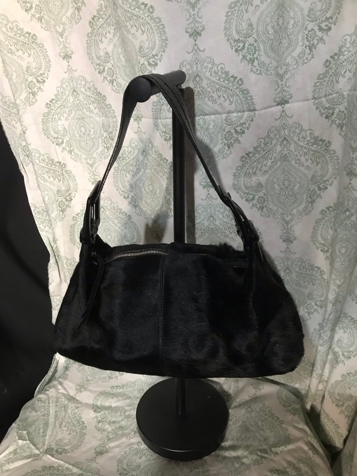 Francesco Biasia Funky, Furry Shoulder Bag