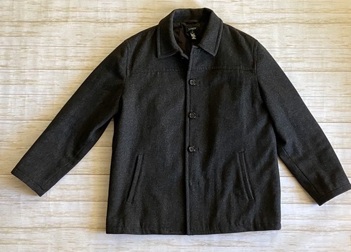 Men’s J. Crew Grey 100% Wool Jacket
