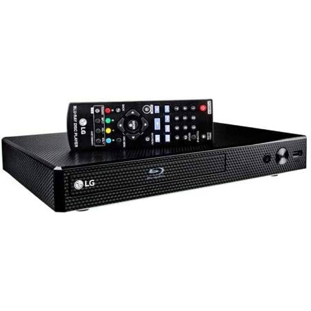 LG BP350 Blu-ray Player with Streaming Services and Built-in Wi-Fi, Black NWB