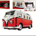 Volkswagen T1 Camper Van 10220 Building Blocks Creator Expert Bricks Set New