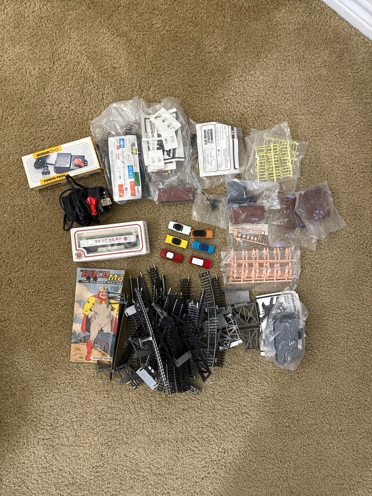 BACHMANN Train Set Parts Lot Vintage 1990s