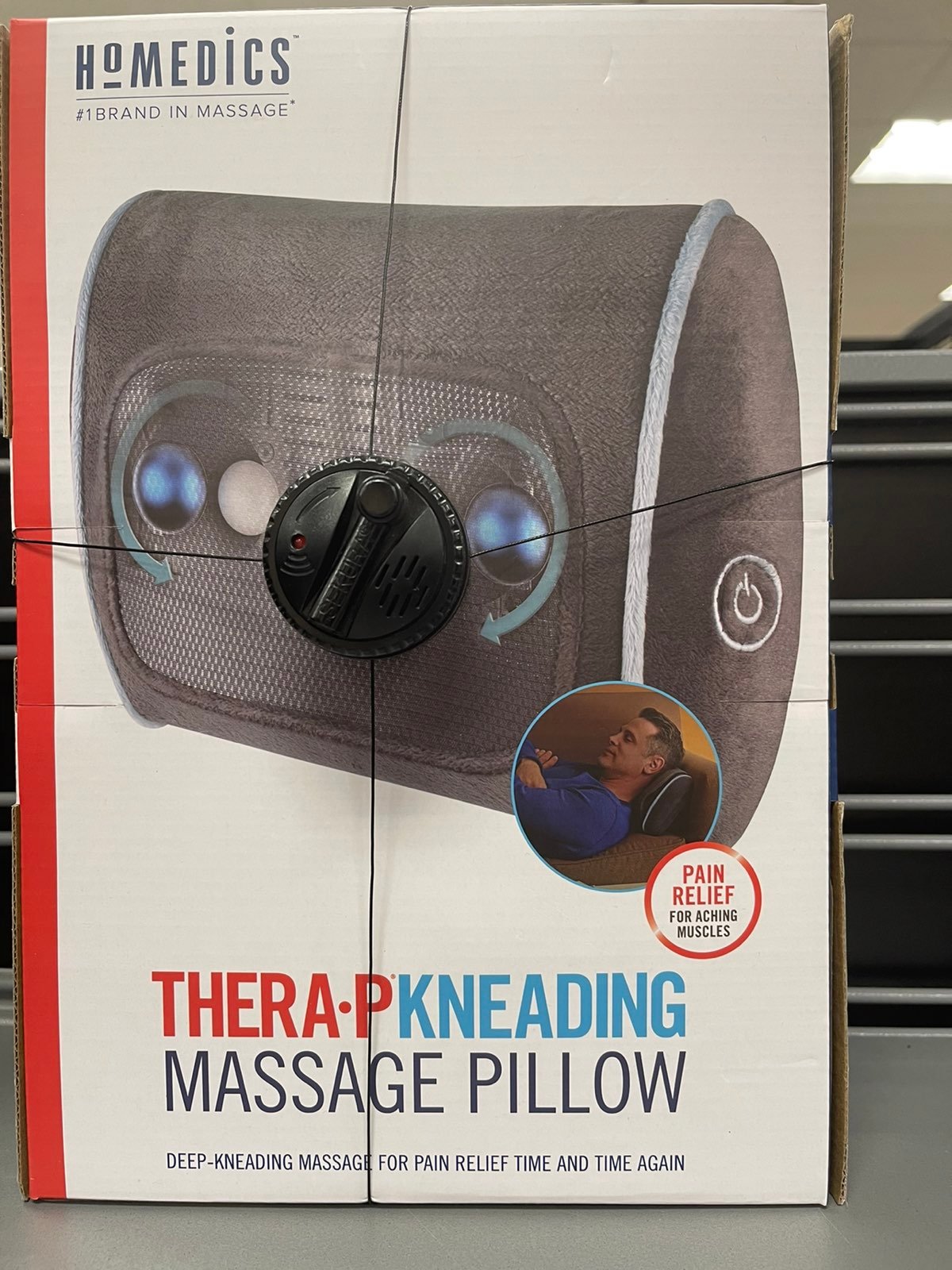 Homedics Therapy Kneading Massage Pillow
