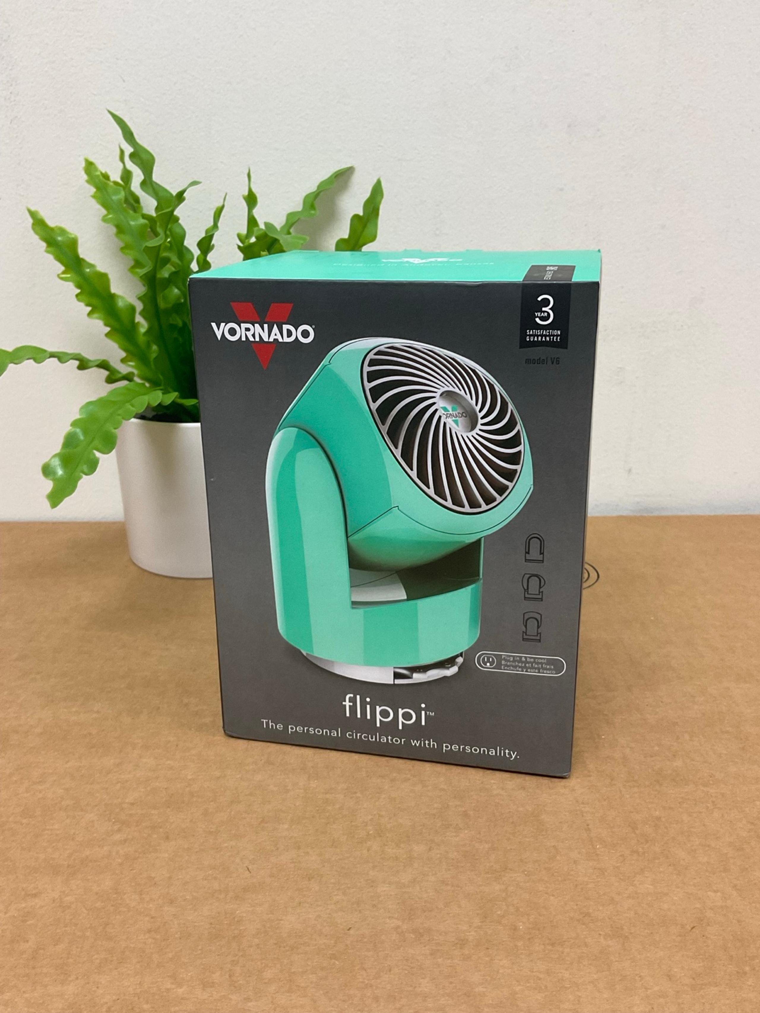 Vornado Flippi V6 Personal Air Circulator Fan - Green