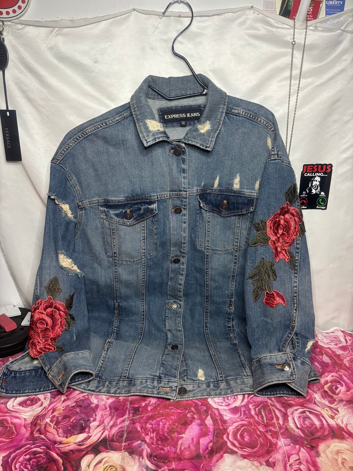 Women’s M/L express jean jacket