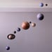 Solar System Mobile, Educational Planets Model, Multicolor