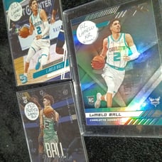 23 Card LaMelo Ball Lot 3x RC 3 Rookie cards + 20 Bonus mystery random cards!