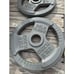 25 LB Grip Style Olympic Cast Iron Weight Plates - Pair (50lbs Total) 2” Hole