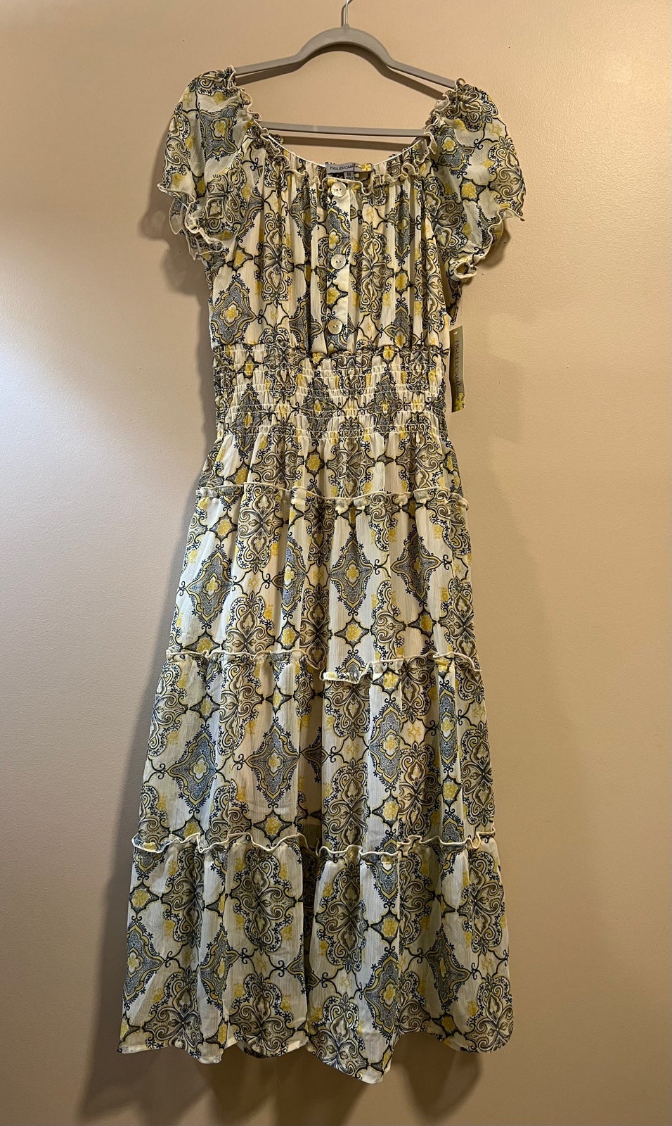 Anthropologie Linen Midi Dresses | Mercari