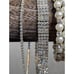 Lot of Four Vintage Pearl Rhinestone Silver Tone Bracelets