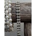 Lot of Four Vintage Pearl Rhinestone Silver Tone Bracelets