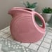 Vintage Medium size rose Fiestaware juice pitcher HTF!