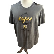 Adidas NHL Vegas Golden Knights Grey Soft Mens Tee XXL NWT