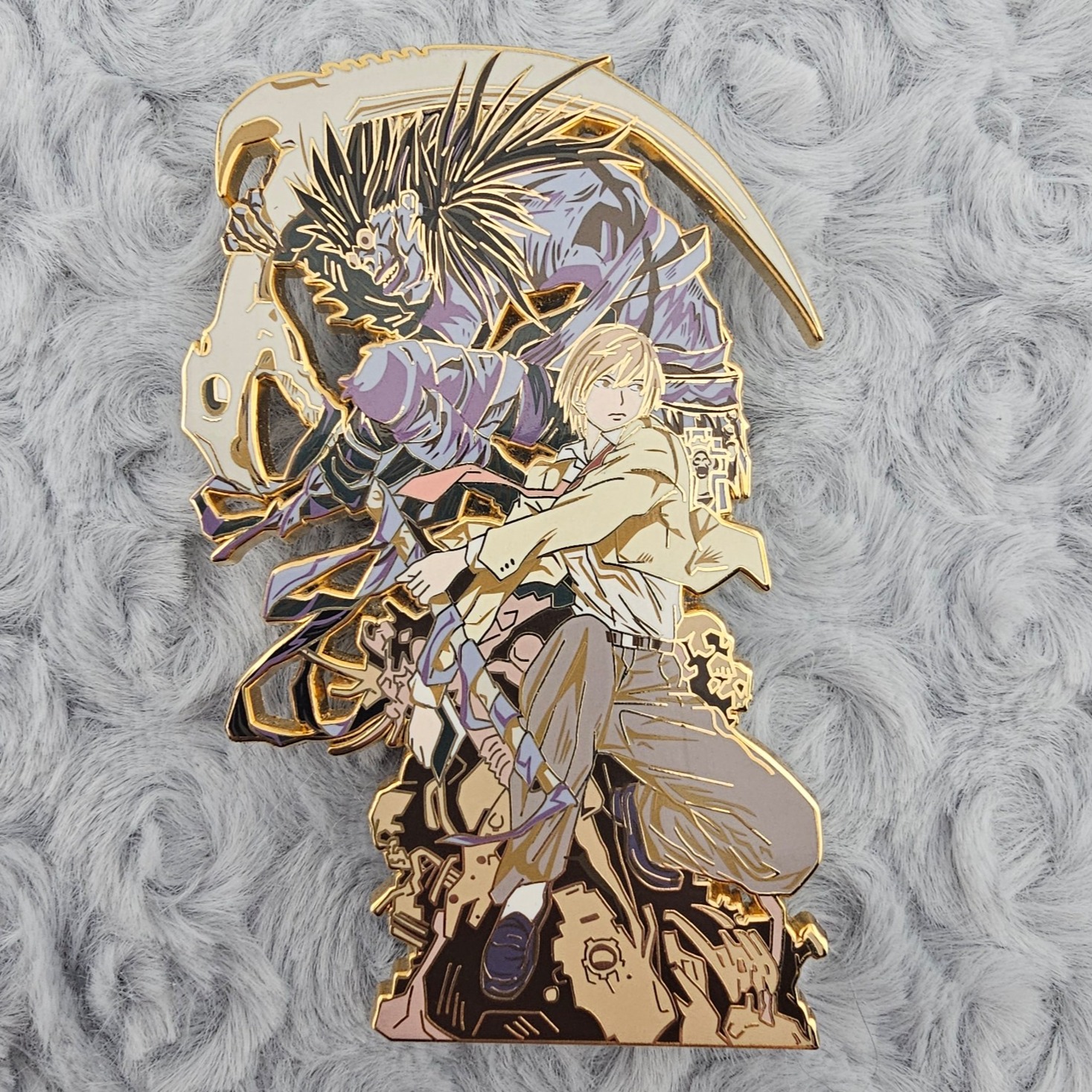 Death Note / DN - Light Yagami & Ryuk Foreign Anime Enamel Pin