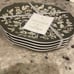 4-Pack of Melamine Floral Salad Plates from Threshold Studio Mcgee