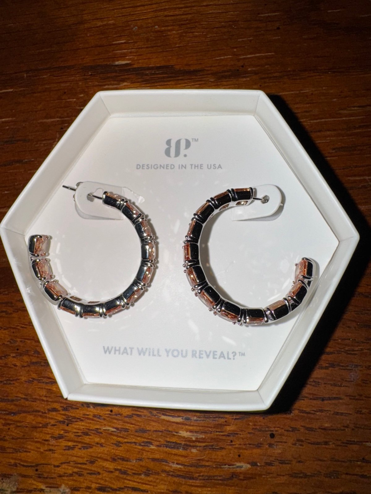 Bp Unicorn Hoop Earrings